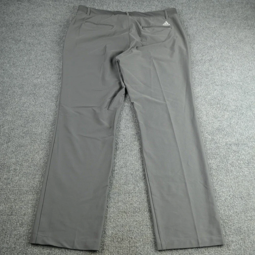 Adidas Golf Pants Mens 36x32 Grey Ultimate365 Performance Stretch Pants DT3574